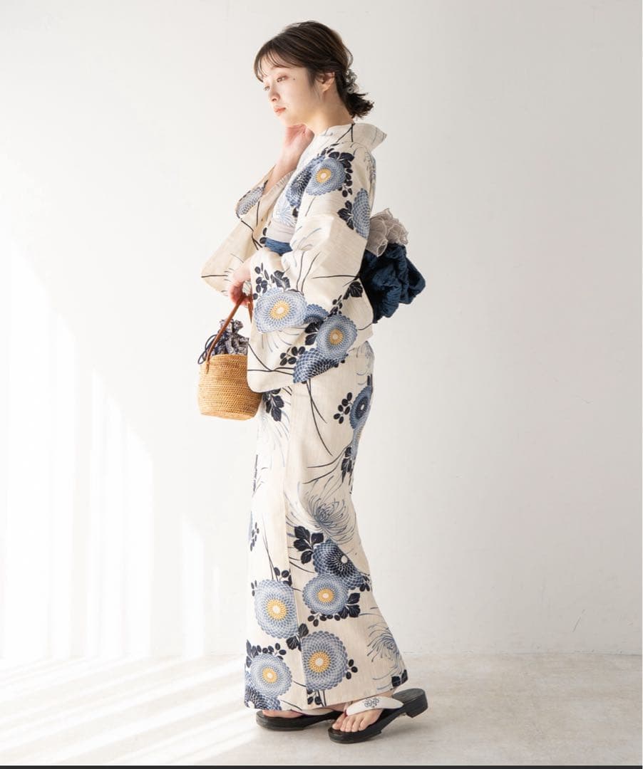 【新品送料込】ゆかた館グレース　こだわり浴衣５点セット　Sサイズ