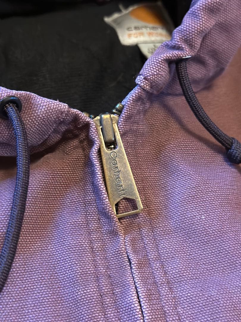 【本日まで値下げ‼️】【希少】【パープル】Carhartt アクティブジャケット