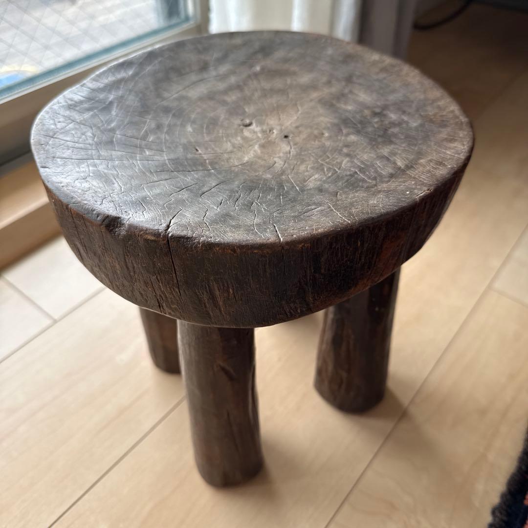 セヌフォ族　スツール　アフリカ