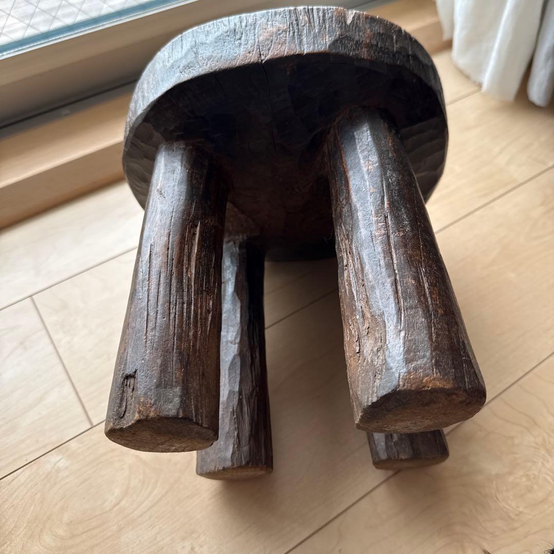 セヌフォ族　スツール　アフリカ