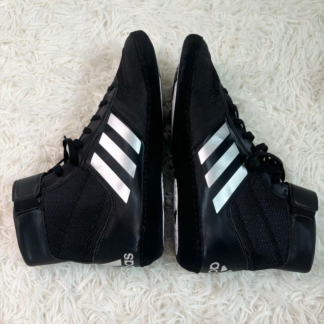 美品　廃盤　レア　軽量　アディダス　ボクシング　レスリング　シューズ