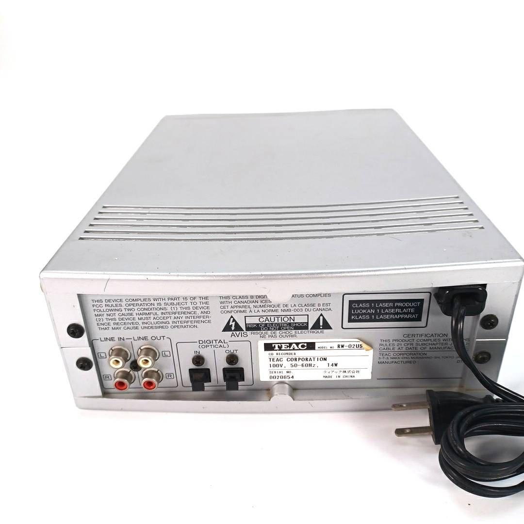 TEAC RW-02USB CDレコーダー ティアック