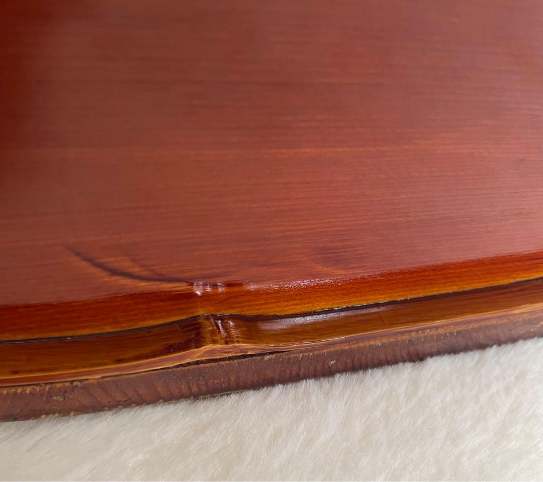 【昭和初期】　希少　飛騨春慶塗　おひつ　大型　漆器古道具　アンティーク