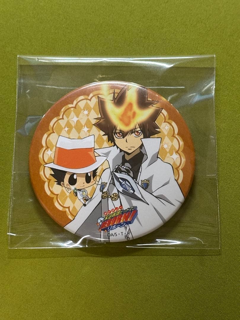 家庭教師ヒットマンREBORN ツナ 沢田綱吉 缶バッジ