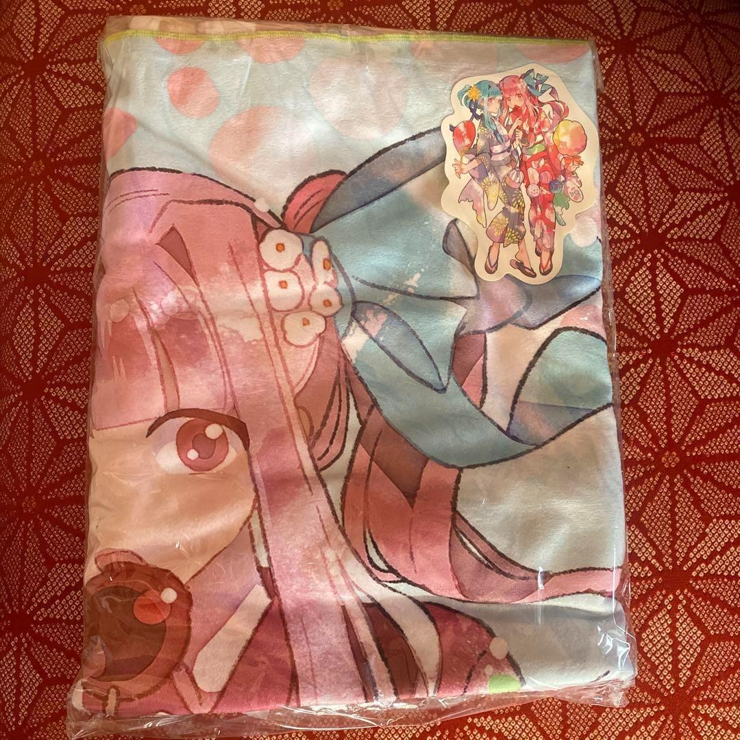 公式描き下ろし 琴葉姉妹 ほぼ等身大 浴衣姉妹マイクロファイバータオル