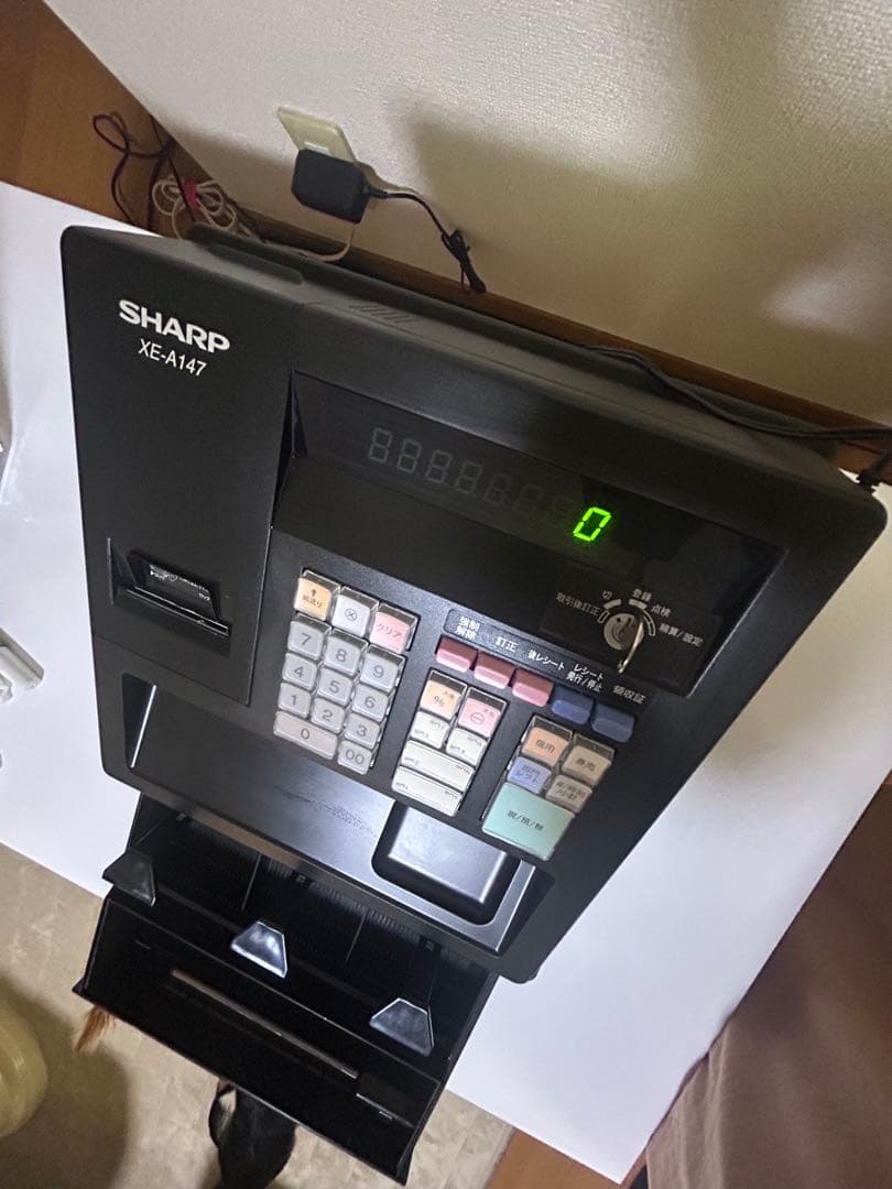 SHARP XE-A147 レジ