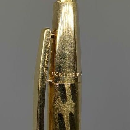 【20金張り】モンブラン ノブレス ゴールド ダイヤモンドカット ドイツ製