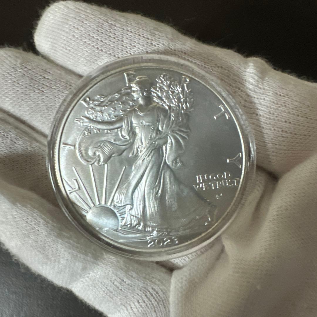 2023年 アメリカ 「イーグル・ウオーキング リバティ」 純銀 1オンス