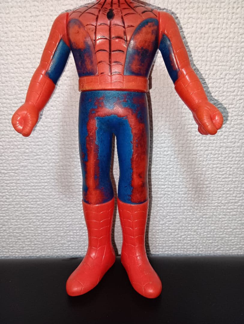 スパイダーマン ソフビ　フィギア　東映