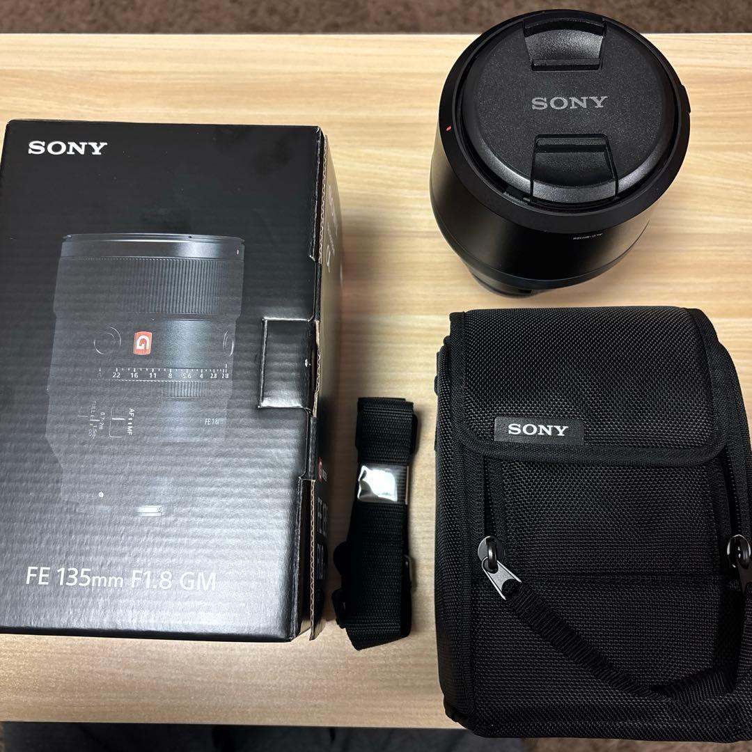 中古美品 SONY FE 135mm F1.8 GM レンズフィルター付