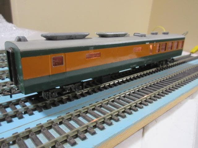 国鉄 急行形165系 4両セット HOゲージ　(金属製 / カツミ製）