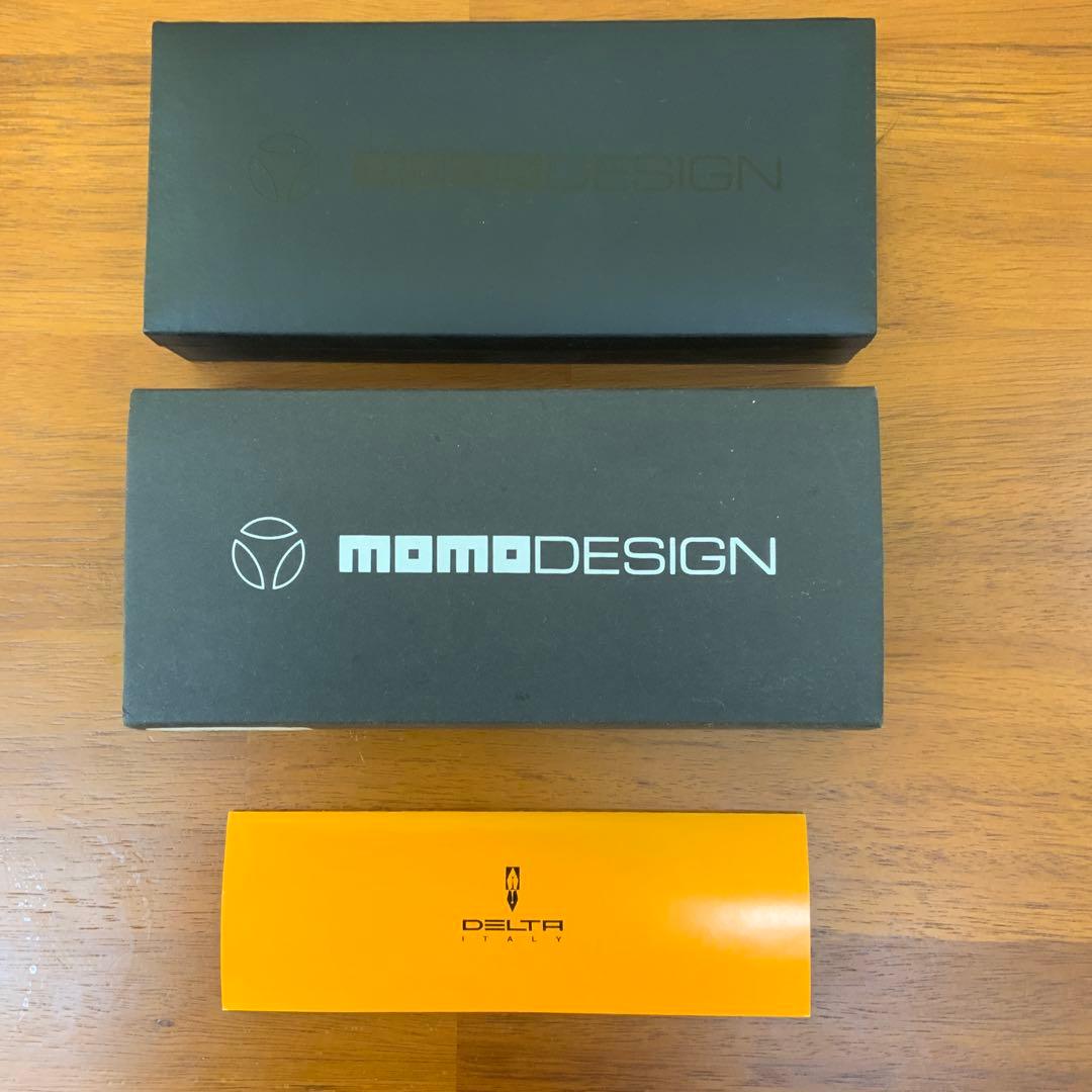 DELTA デルタ 万年筆 モモ・デザイン トルク ブラック・ガンメタル F