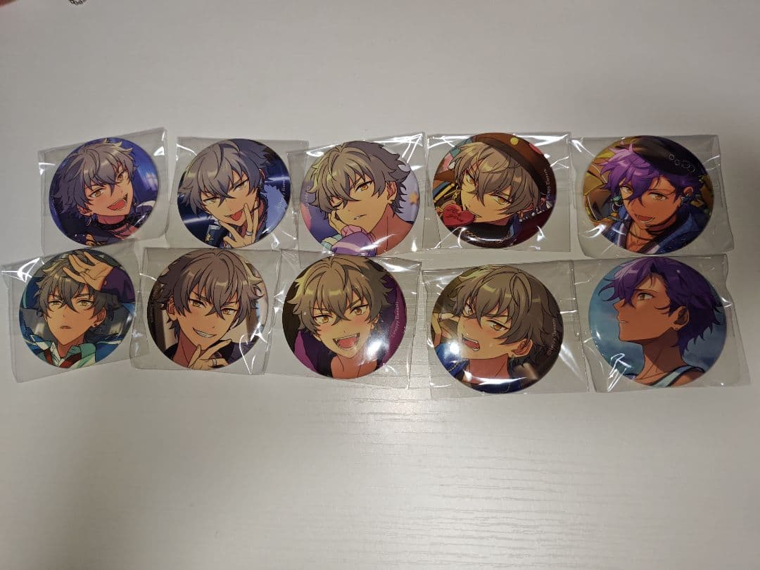 大神晃牙　コレ缶コンプセット　缶バッジ 87点　まとめ売り　あんスタ