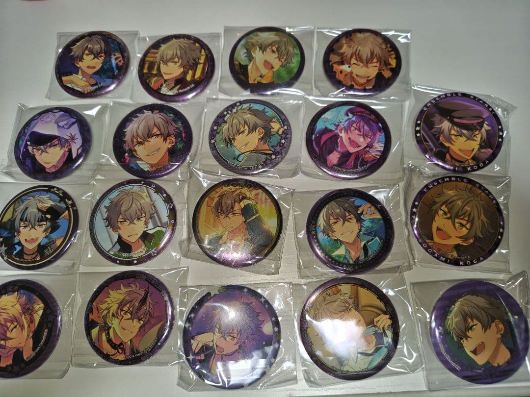 大神晃牙　コレ缶コンプセット　缶バッジ 87点　まとめ売り　あんスタ