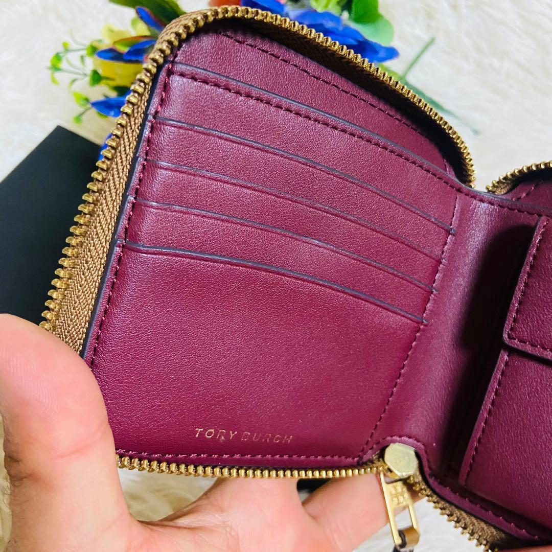 極美品✨TORY BURCH✨トリーバーチ✨財布✨モノグラム✨ジャガード✨限定