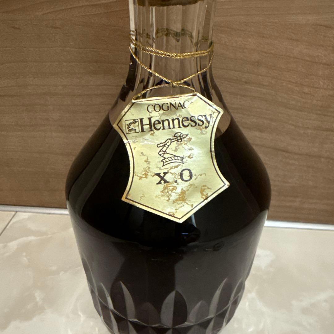 未開栓 ブランデー ヘネシー XO カラフェ バカラクリスタル 700ml