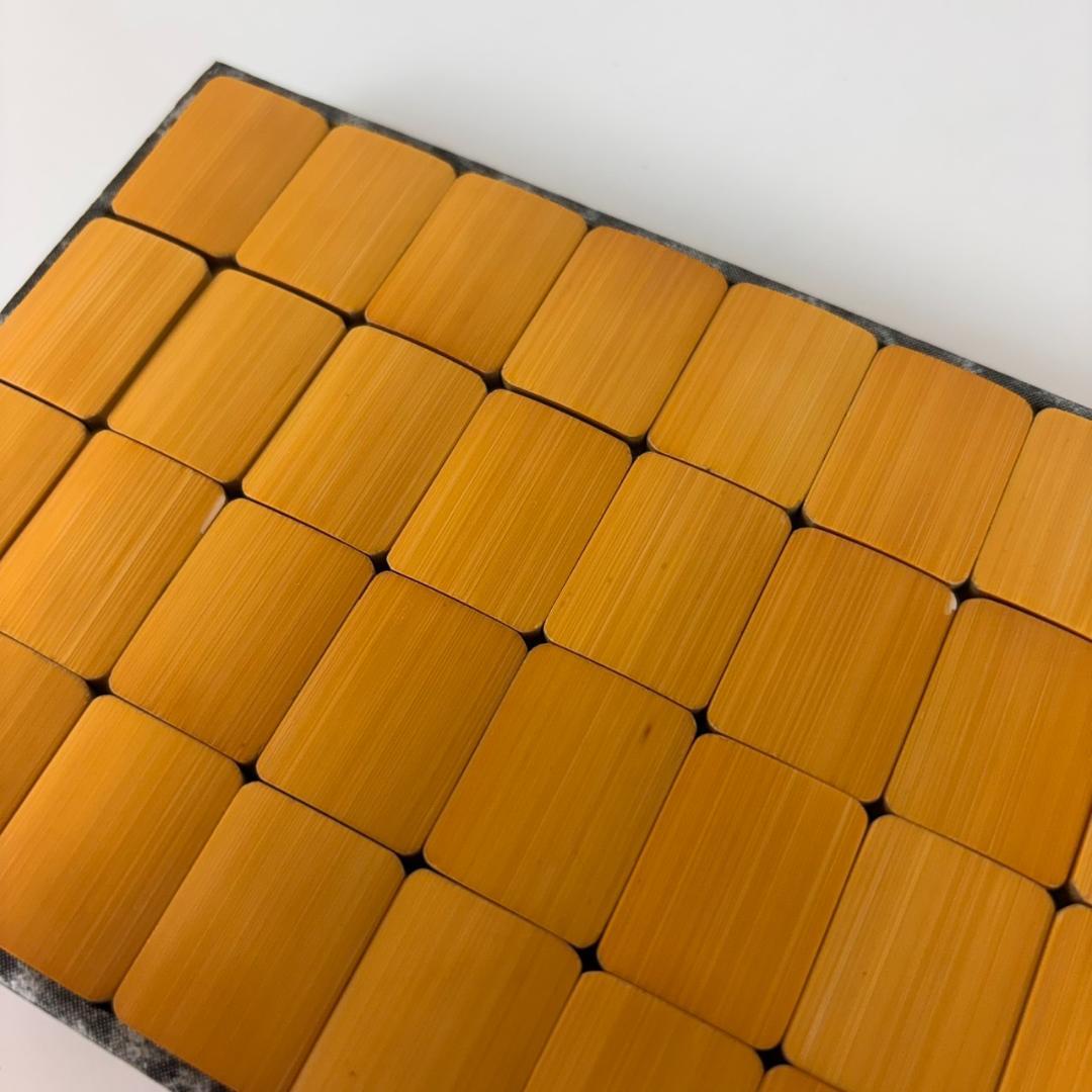 【希少】 レトロ ヴィンテージ 麻雀牌 背竹牌 結婚記念