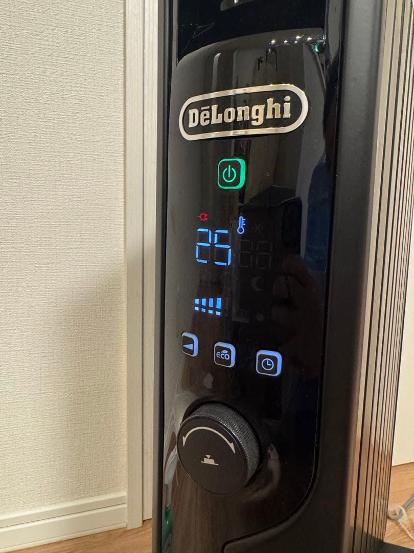 【デロンギ】 マルチダイナミックヒーター黒MDHU12-PB　[8-10畳]