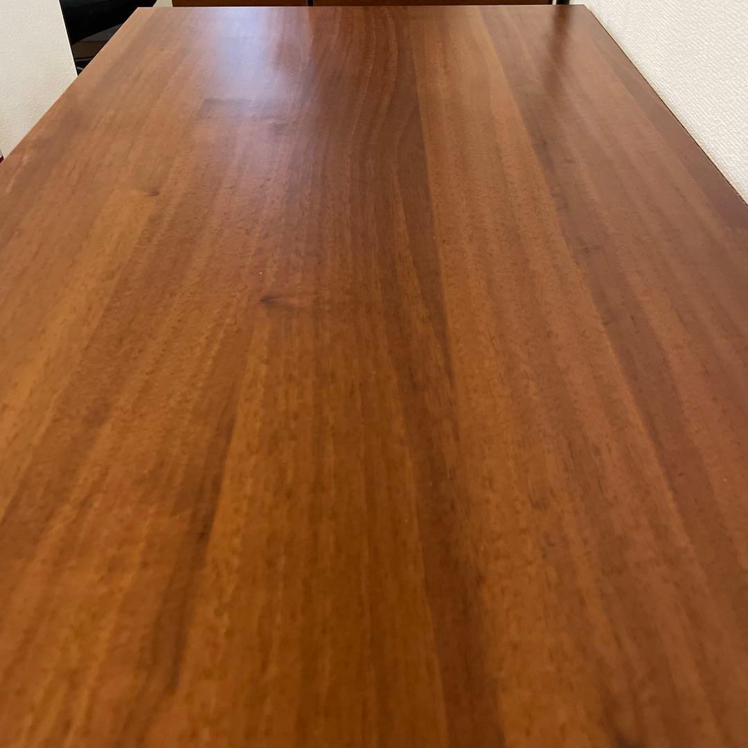 【希少】昇降式スライドテーブル付きダイニング薄型パソコンデスク机 90×45cm