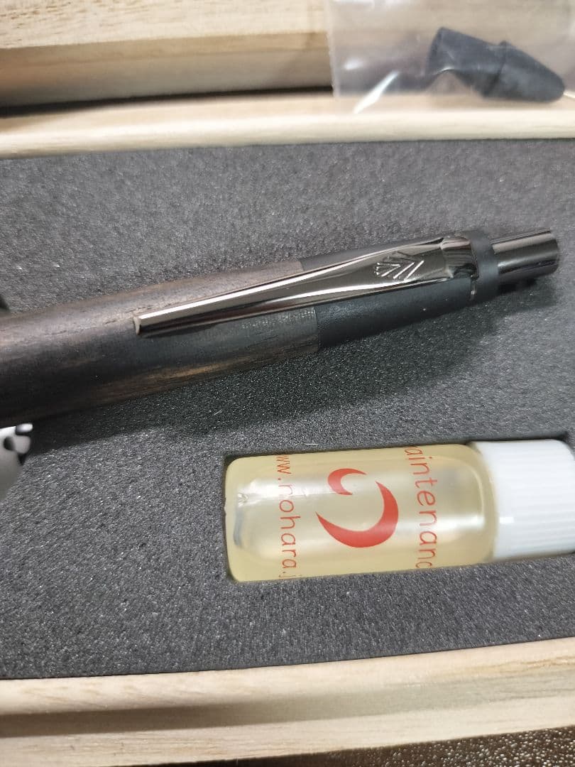 最終値下げ 野原工芸 シャープペンシル 特上黒柿 ネオブラック金具 新品未使用