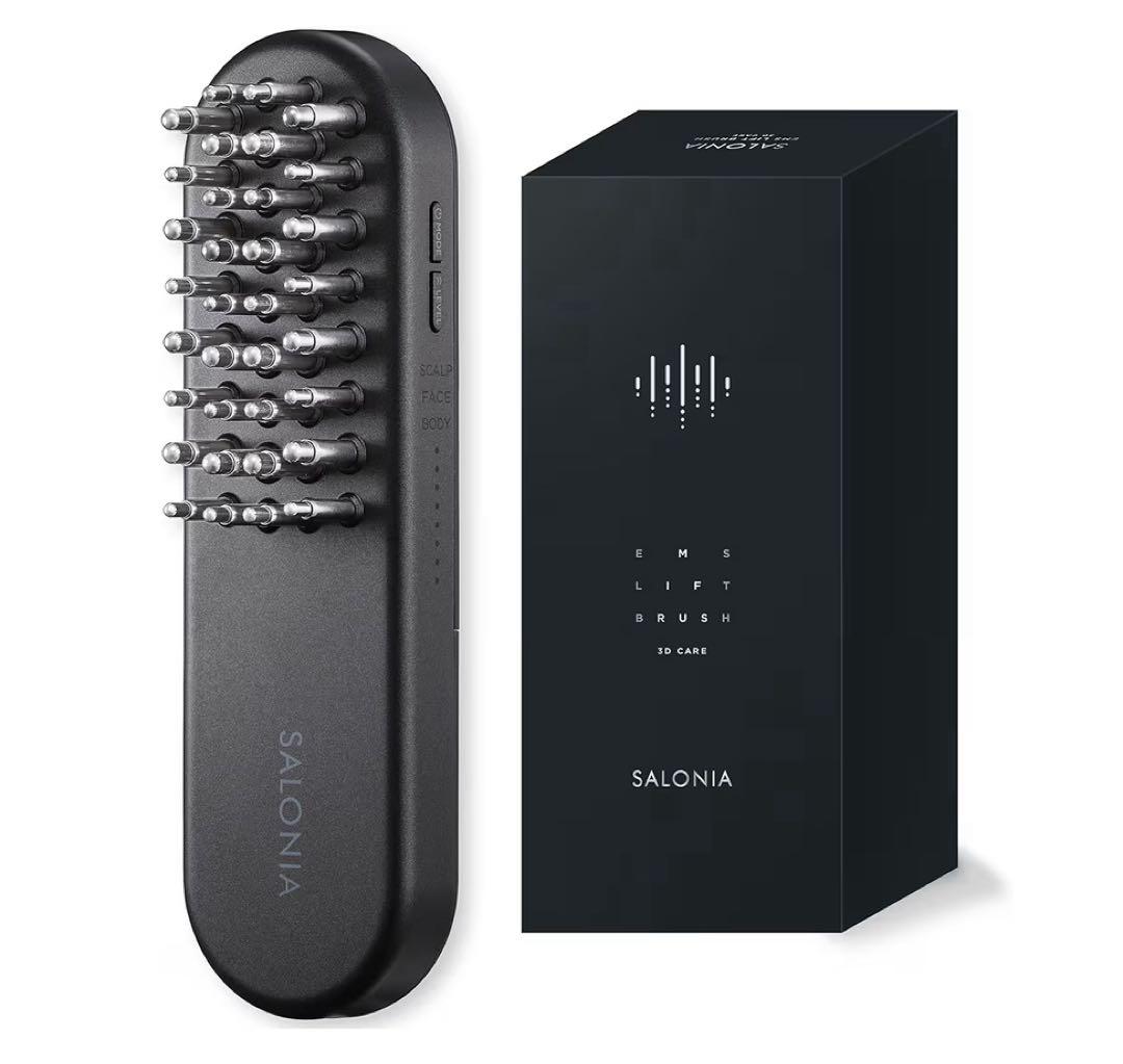 SALONIA サロニア EMS リフトブラシ 3Dケア 電気ブラシ