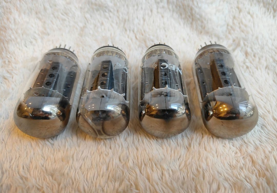 NEC 50CA10 真空管 ブラックプレート 4個セット 50C-A10