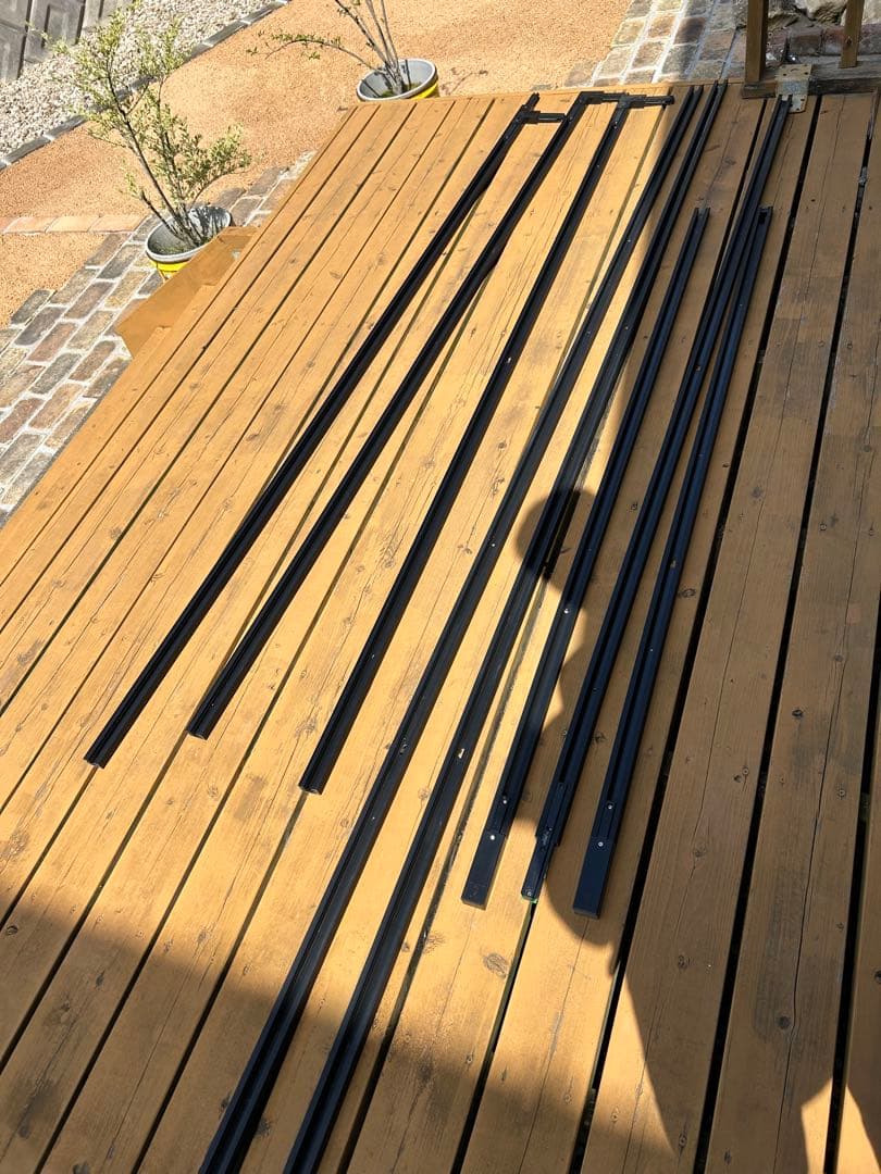 ダクトレール　ブラック