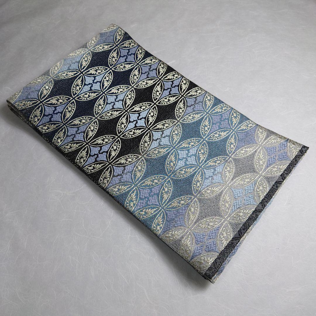正絹 袋帯 全通柄 七宝 豪華絢爛 極上 逸品 おすすめ品 未使用品