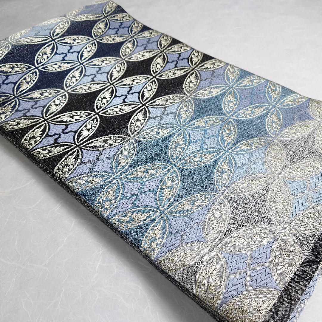 正絹 袋帯 全通柄 七宝 豪華絢爛 極上 逸品 おすすめ品 未使用品