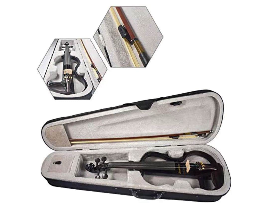 エレキバイオリンセット ブラック