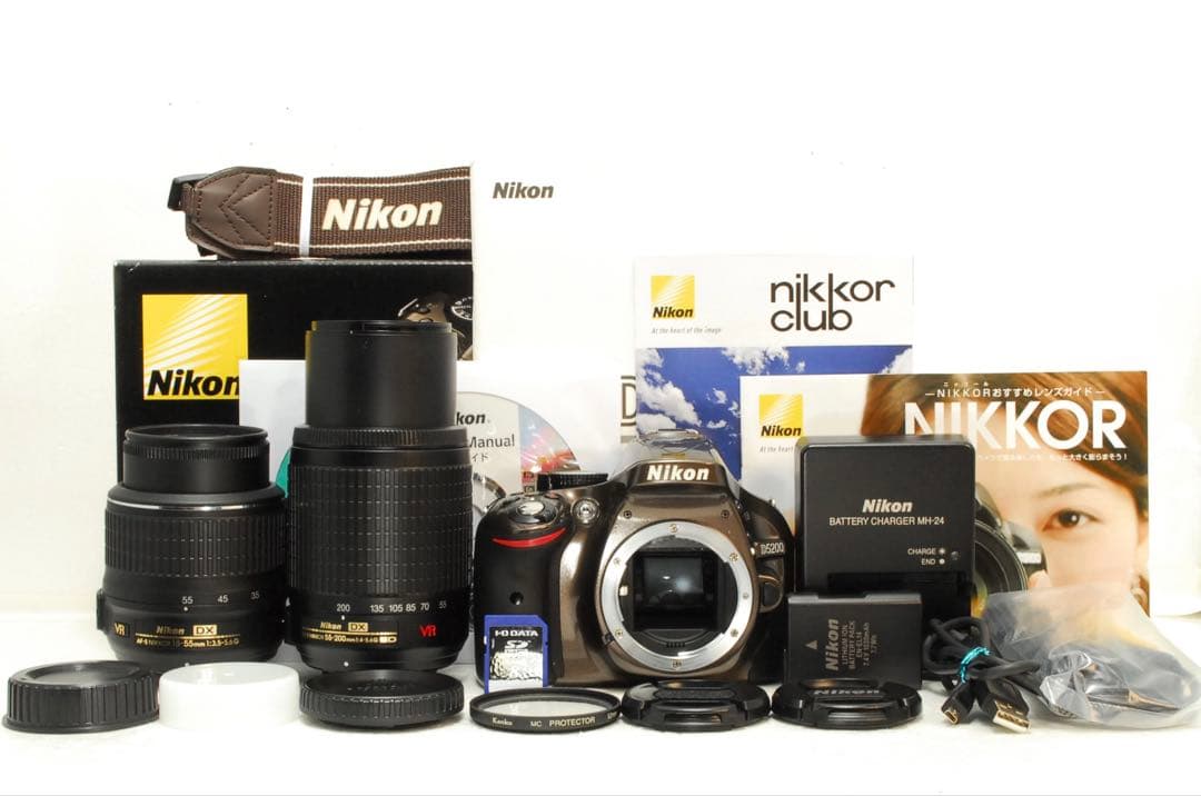 ichigo45様フォロー割_Nikon D5200 ❤️ダブルレンズ ニコン