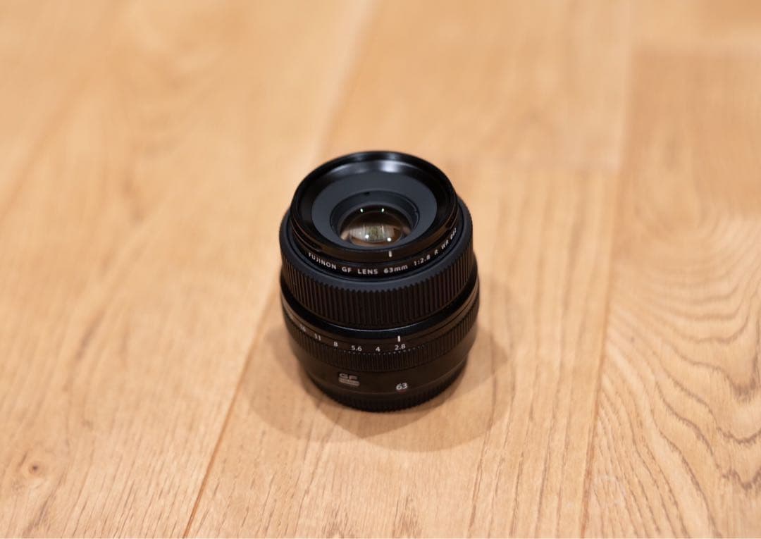 FUJIFILM 富士フイルム　GF63mmF2.8 R WR レンズ