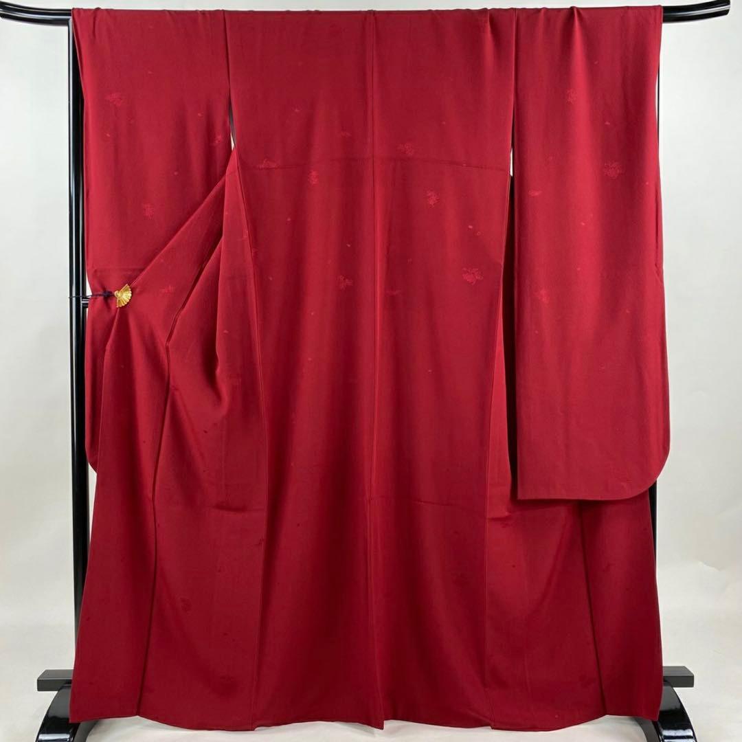 【ワインレッド振袖】無地振袖フルセット