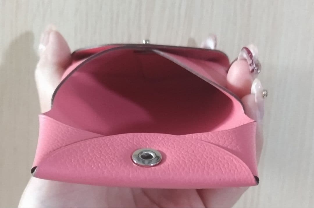 ✨HERMES（エルメス）バスティア ケース 希少ピンク✨
