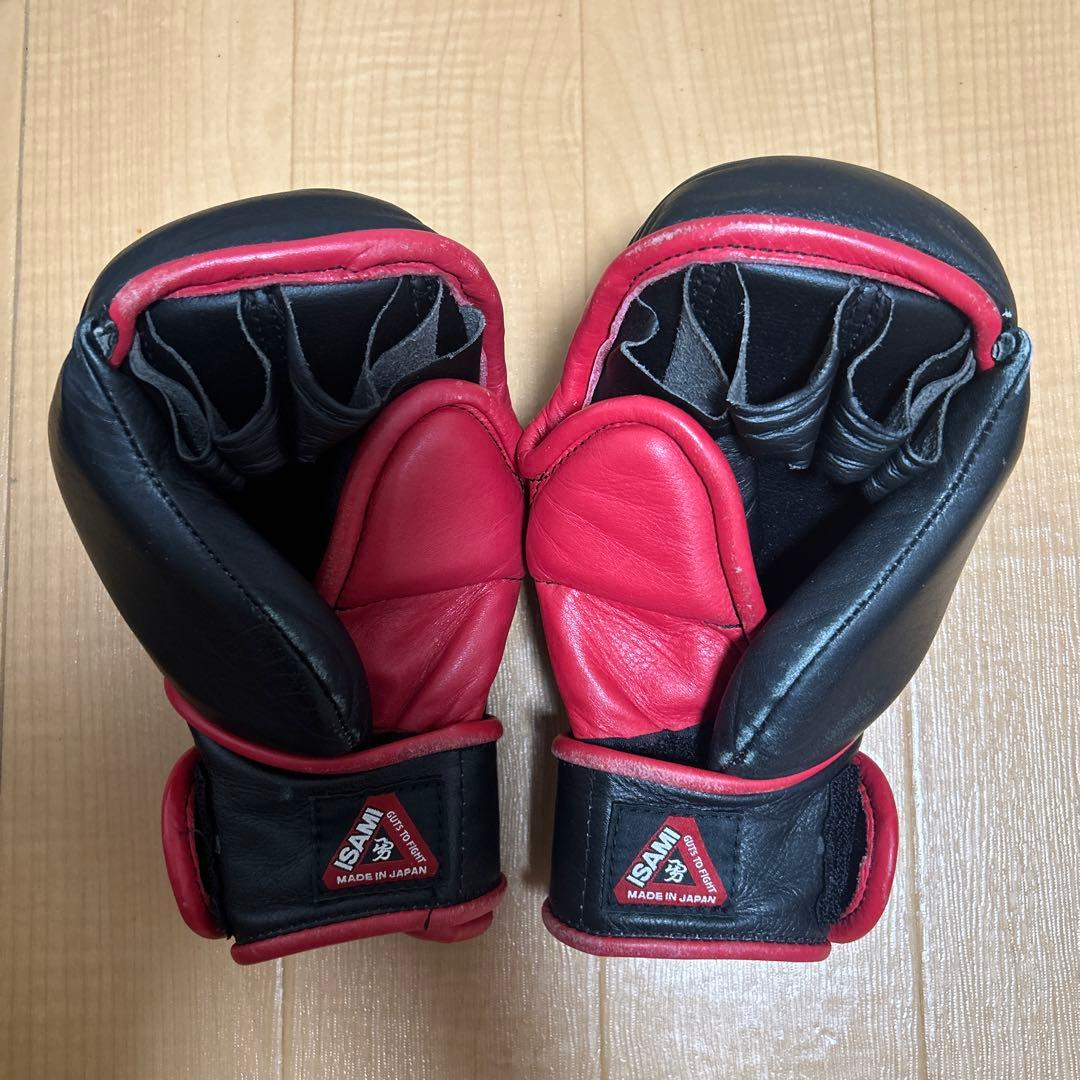 isami mma ボクシング オープンフィンガー パウンドグローブ フリー