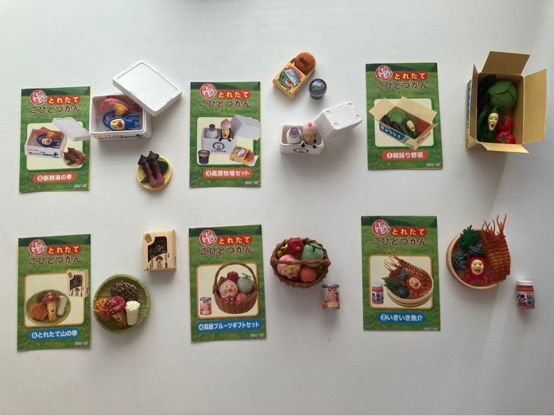 産地直送　とれたてこびとづかん コンプリートセット