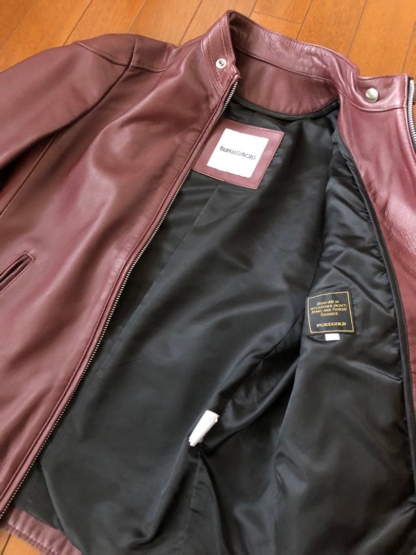 【未使用】BUFFALO BOBS PHANTOM レザーライダースジャケット