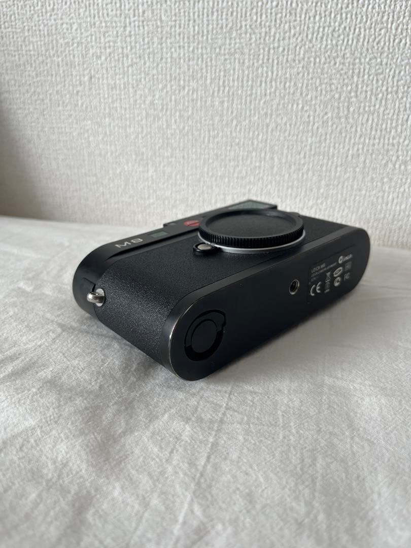 Leica M8ブラッククロームボディ+ 純正レンズフィルターUV/IR E39
