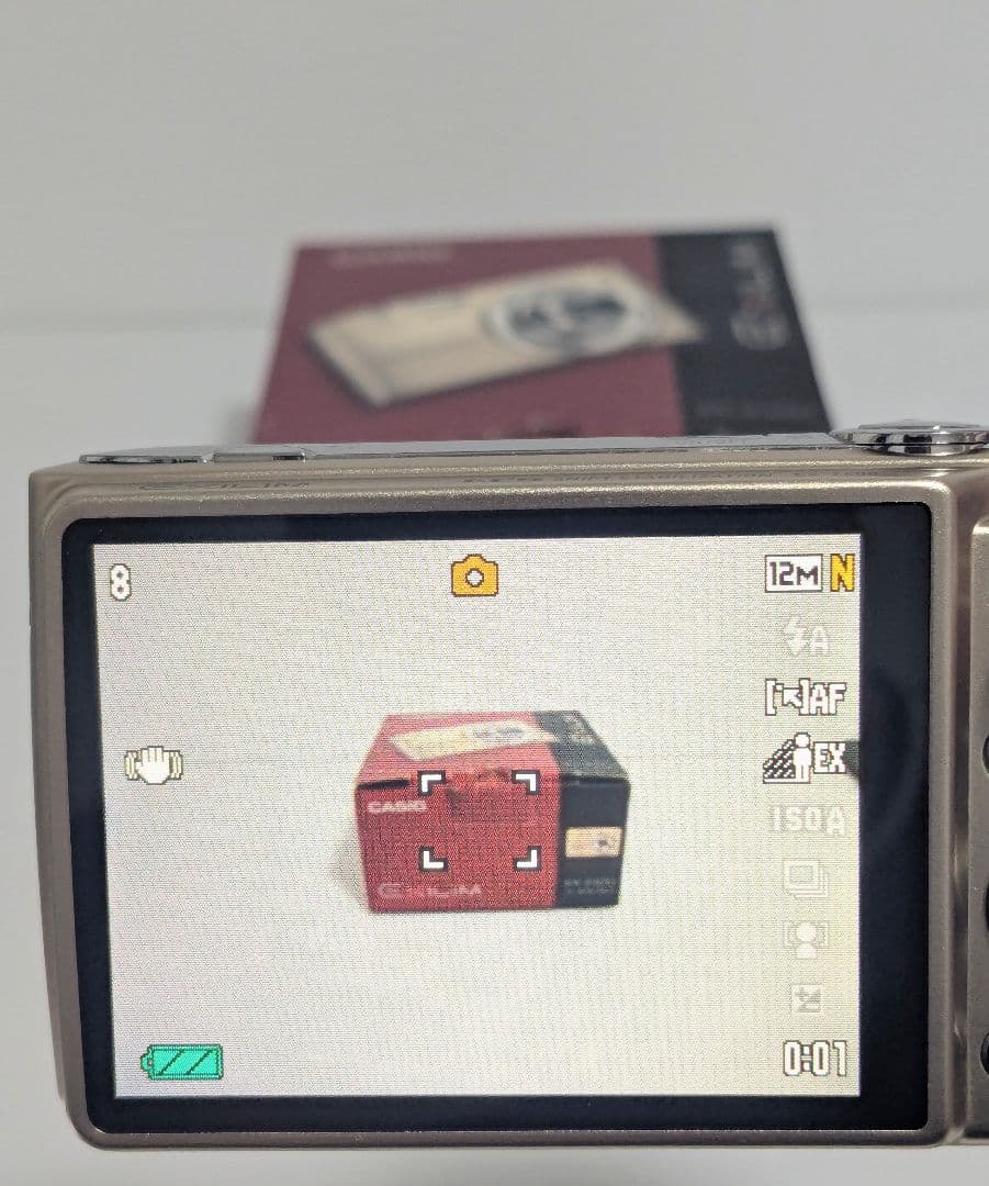 美品　CASIO EXILIM EX-Z400 ゴールド 付属品完備