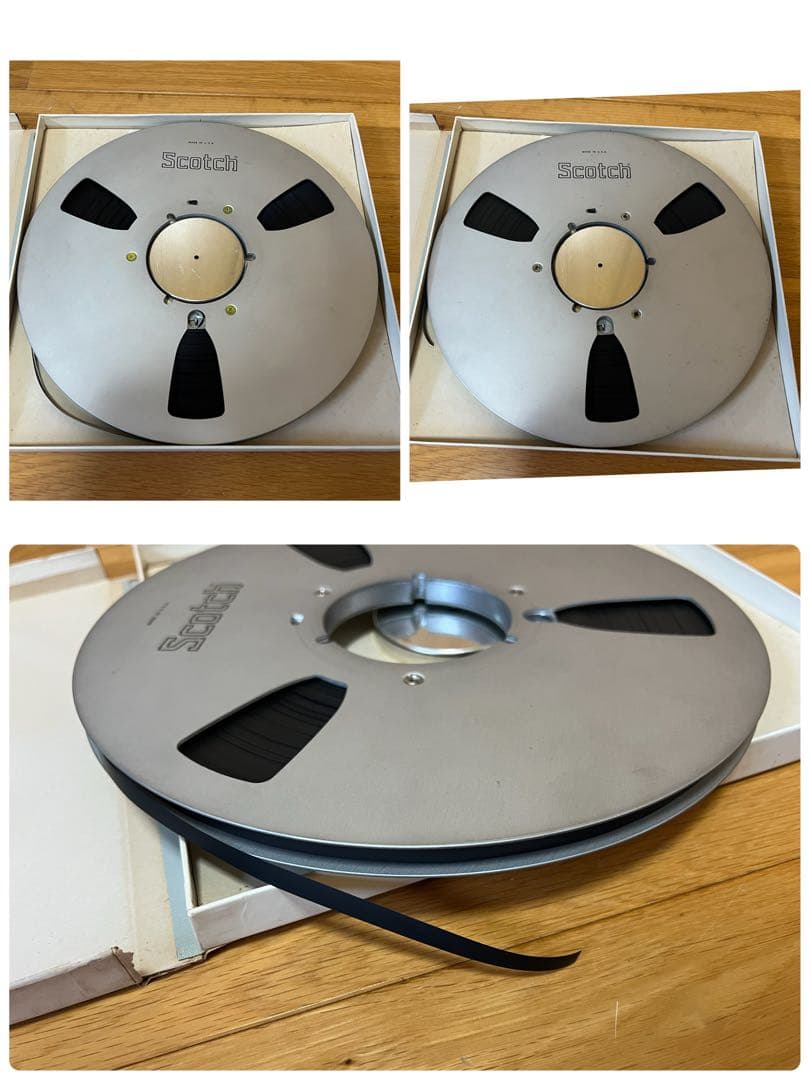 Scotch 206 10号 オープンリールテープ 6個セット