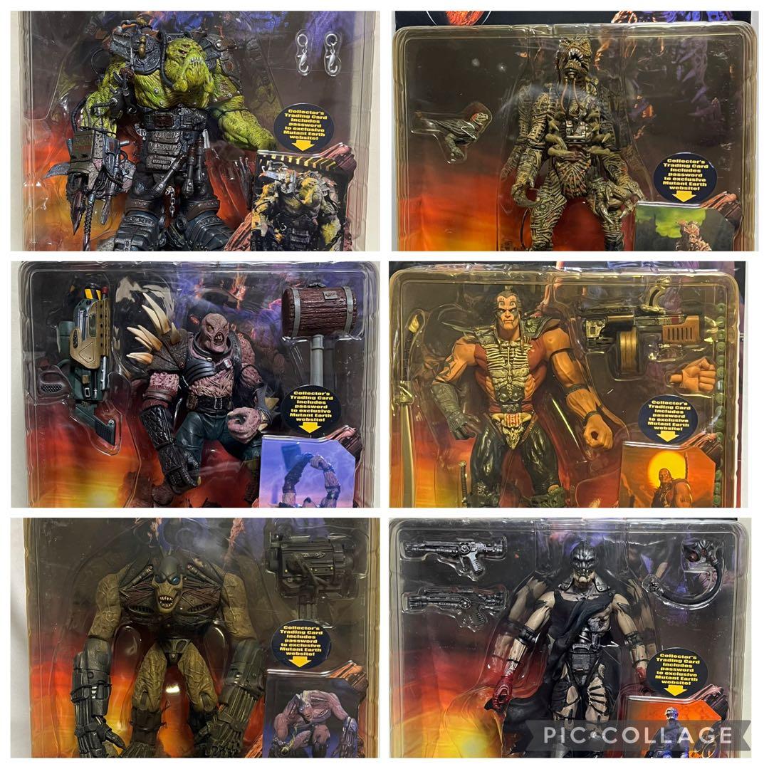 スタン・ウィンストン　ミュータント・アース　フィギュアセット　全6体揃い