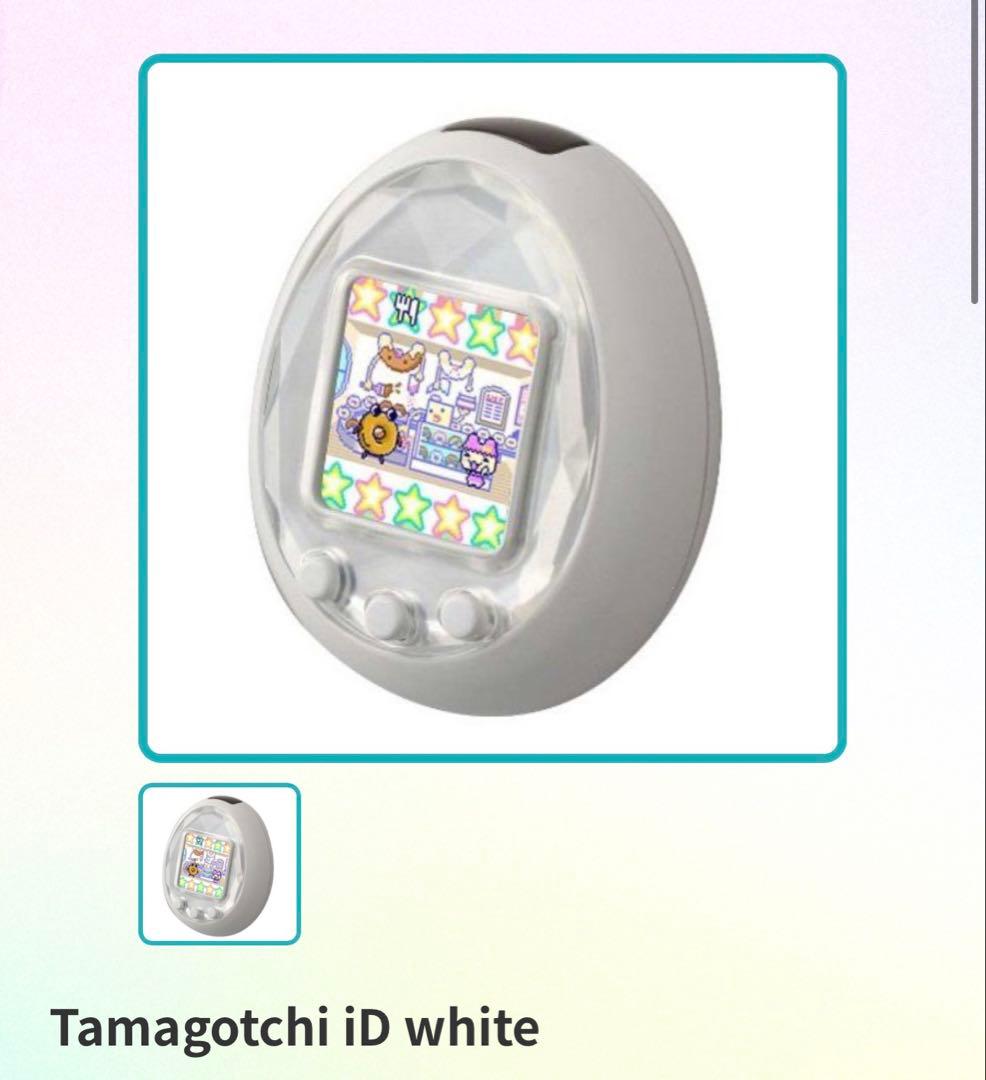たまごっち Tamagotchi iD white 動作確認済み