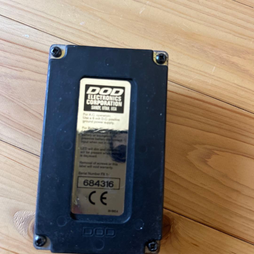 ギター DOD ECHO FX 96 ANALOG DELAY