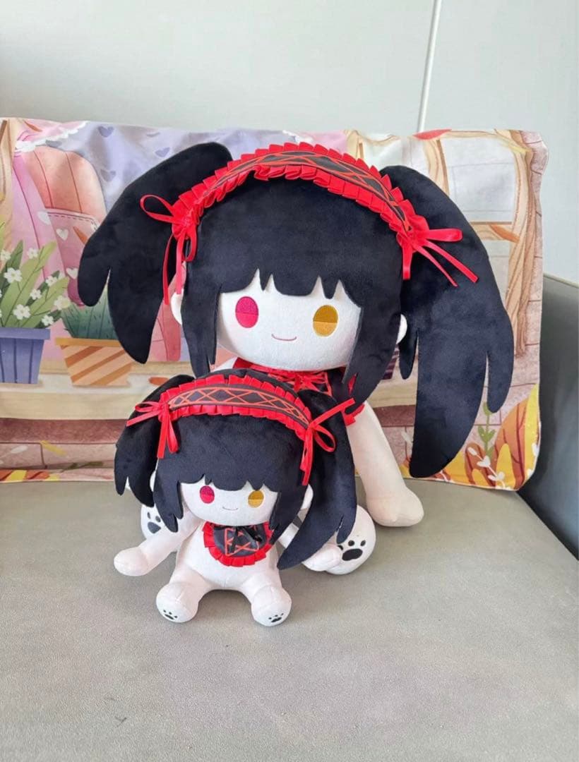 ☆ デート・ア・ライブ 時崎狂三 20cm・40cm ぬいぐるみ 《衣装セット》