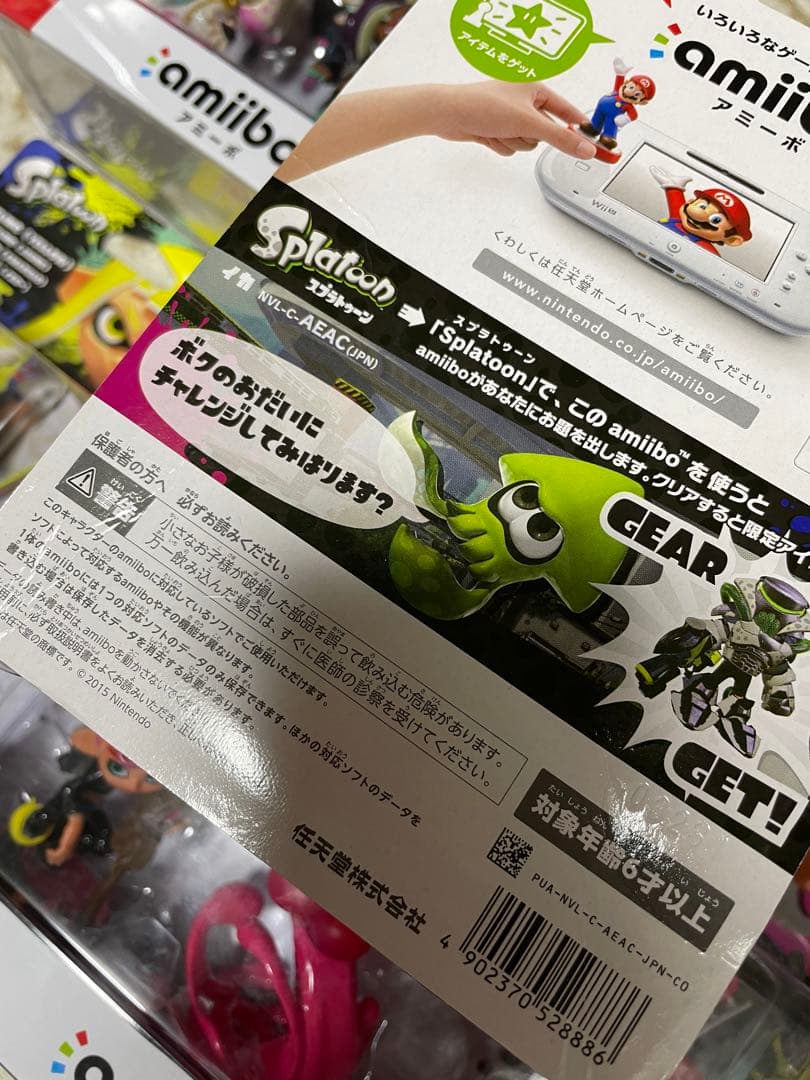 amiibo スプラトゥーン　まとめ売り