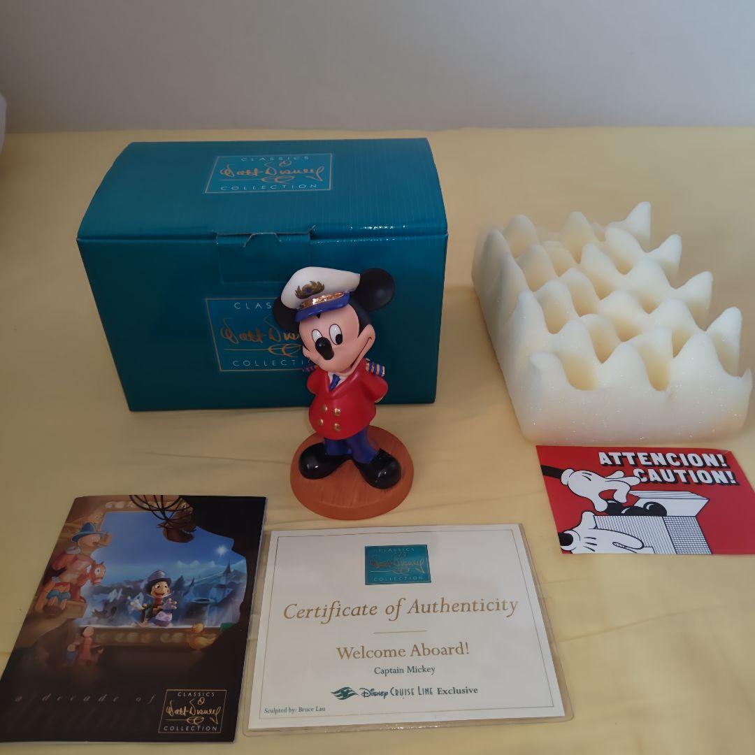 【希少・完品】WDCC　キャプテン・ミッキー　ディズニー・クルーズライン限定