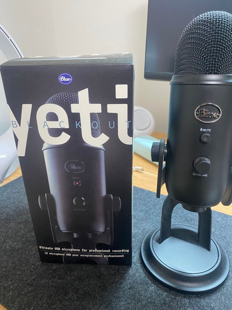 Yeti Blueマイク(Mini USBケーブル欠品)