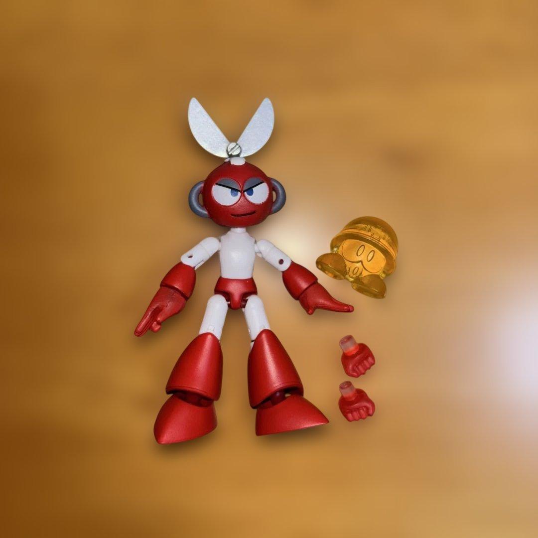 スーパーミニプラ　ライドアーマー　66アクションダッシュROCKMAN2 2個付