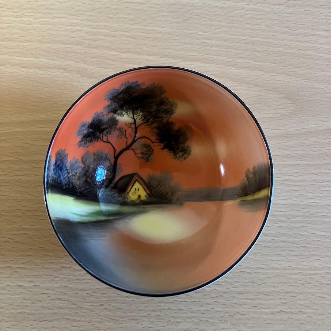 6. オールドノリタケ、Noritake-M印　ボウル、スプーンのセット