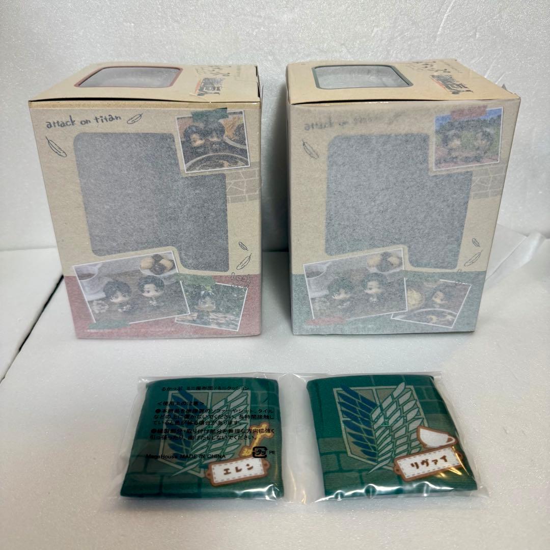 るかっぷ　進撃の巨人 エレン・イェーガー＆リヴァイ セット